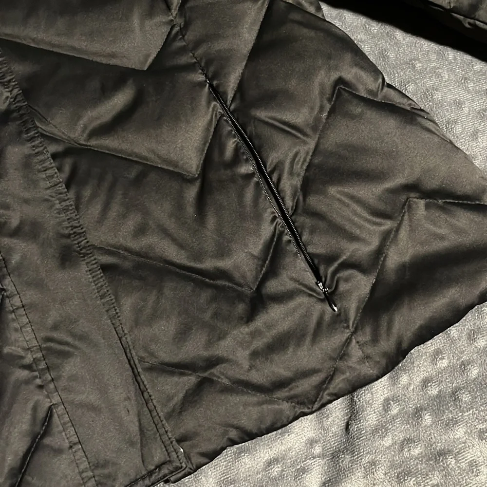 Nine West Winter Jacket Black - Size L - Picture 3 of 5